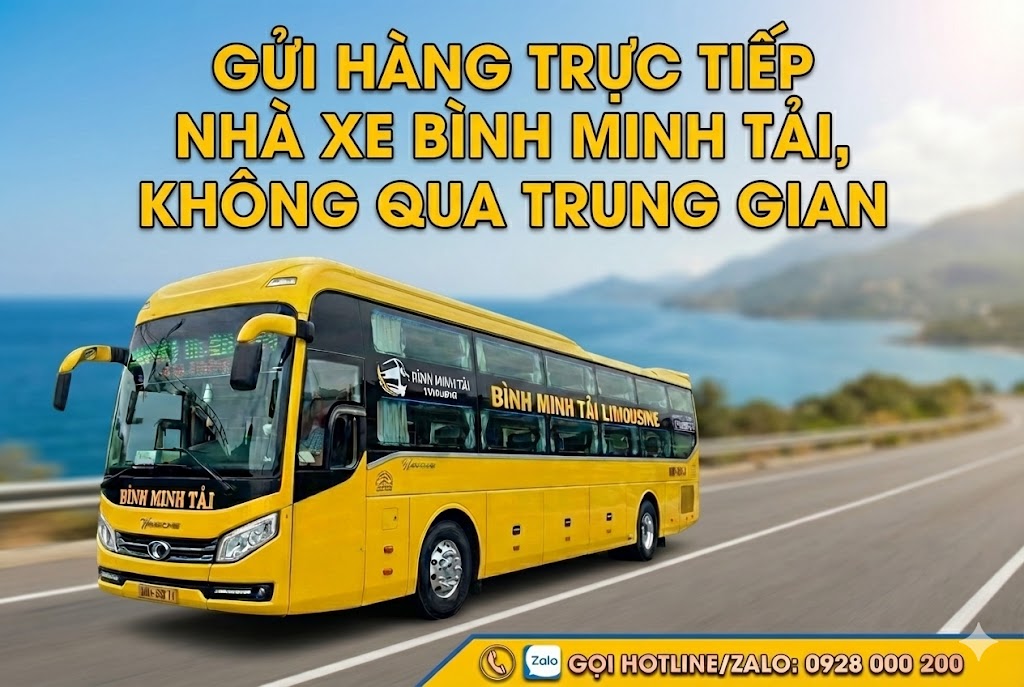 Gửi Hàng Trực Tiếp Nhà Xe Bình Minh Tải, Không Qua Trung Gian: Bí Quyết Tiết Kiệm 30% Chi Phí & An Toàn Tuyệt Đối