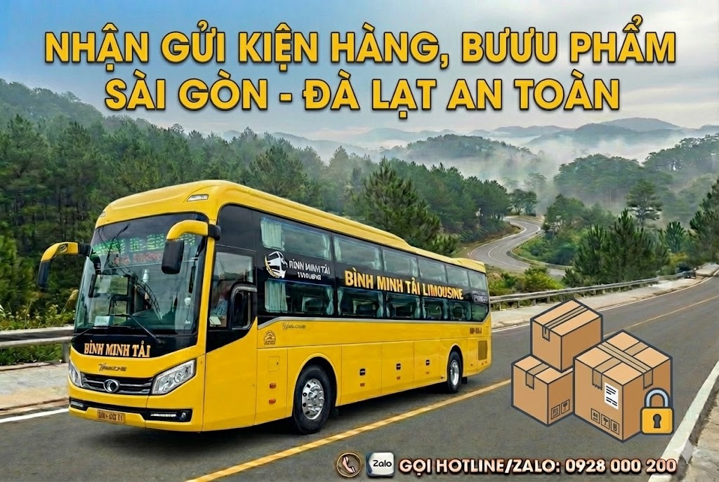 Nhận Gửi Kiện Hàng, Bưu Phẩm Sài Gòn - Đà Lạt An Toàn Tuyệt Đối: Trao Niềm Tin, Nhận Hài Lòng Cùng Bình Minh Tải