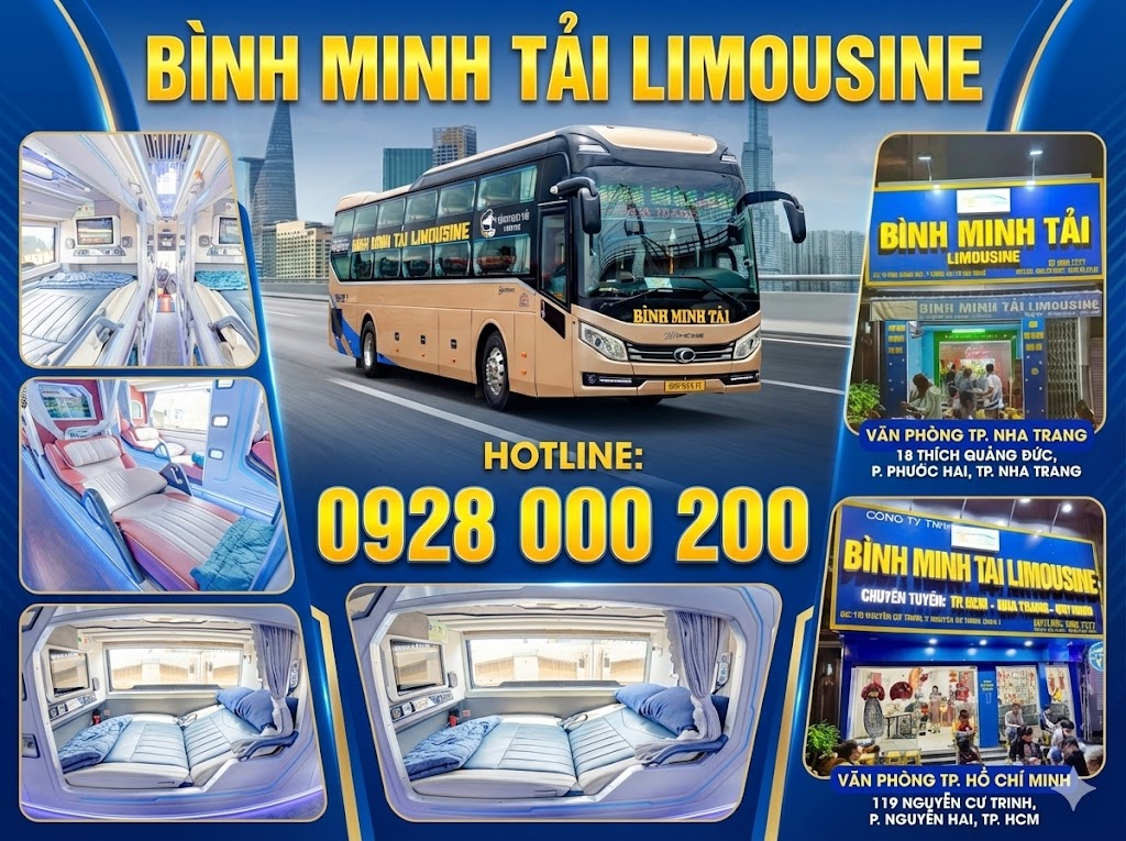 Xe Limousine Đi Đà Lạt 9 Chỗ – Trải Nghiệm Riêng Tư, Thoải Mái Cùng Nhà Xe Bình Minh Tải