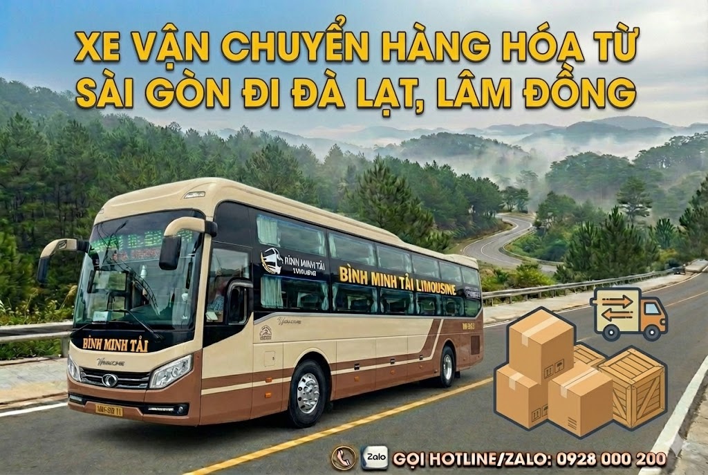 Xe Vận Chuyển Hàng Hóa Từ Sài Gòn Đi Đà Lạt, Lâm Đồng: Giải Pháp Logistics Toàn Diện, Nhanh Chóng & An Toàn Nhất 2026