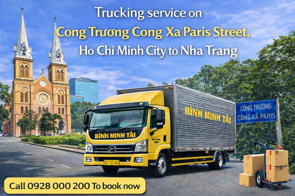 Chành Xe Đường Công Trường Công Xã Paris Hồ Chí Minh Đi Nha Trang: Giải Pháp Vận Tải Tinh Tế Giữa Lòng Di Sản