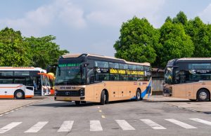 Giờ chạy điểm đón limousine Sài gòn quy nhơn nhà xe bình minh tải
